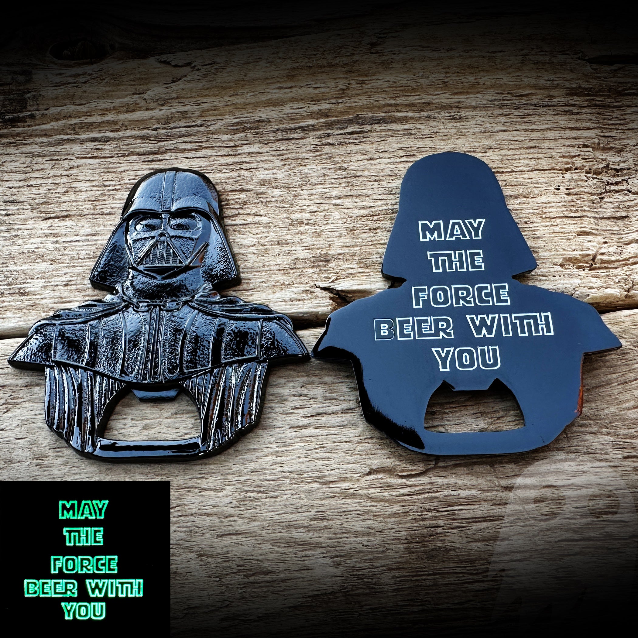 Dark Vader Bottle Opener - Glow in the dark!