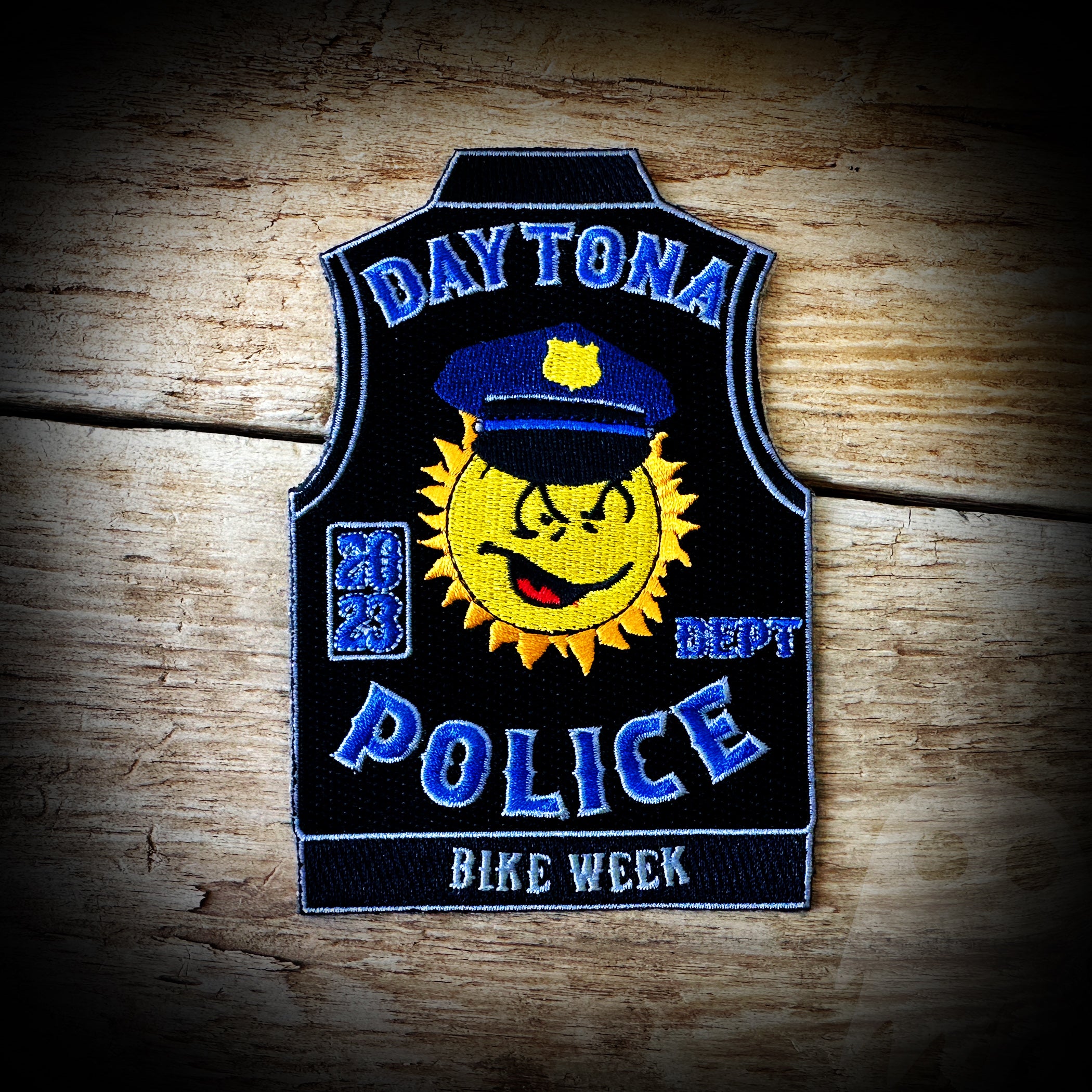 Daytona Beach, FL Police Department 2023 Bike Week Patch - Authentic