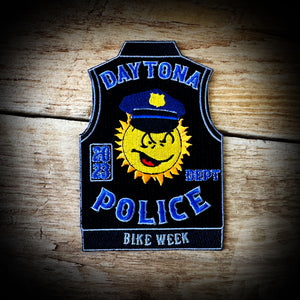 Daytona Beach, FL Police Department 2023 Bike Week Patch - Authentic