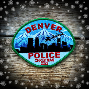 Denver, CO PD 2022 Christmas Patch - Authentic and limited!
