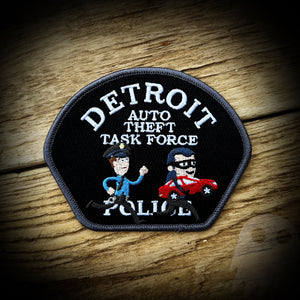 Detroit, MI Auto Theft Task Force Police Patch - Authentic
