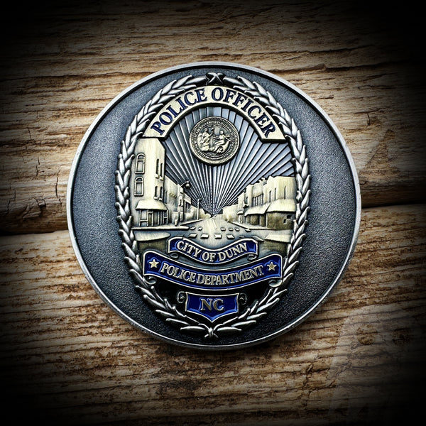 Dunn, NC Police Department Drug & Vice Unit Coin - Fundraiser