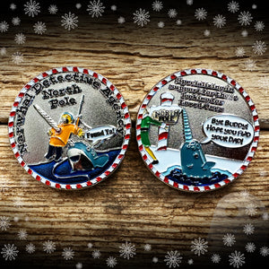 Narwhal Detective Agency Coin - Elf