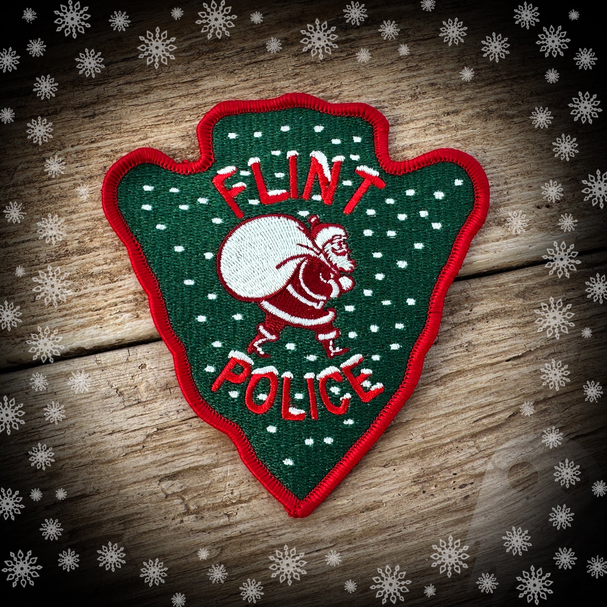 2022 Christmas - Flint, MI PD 2022 Christmas Patch