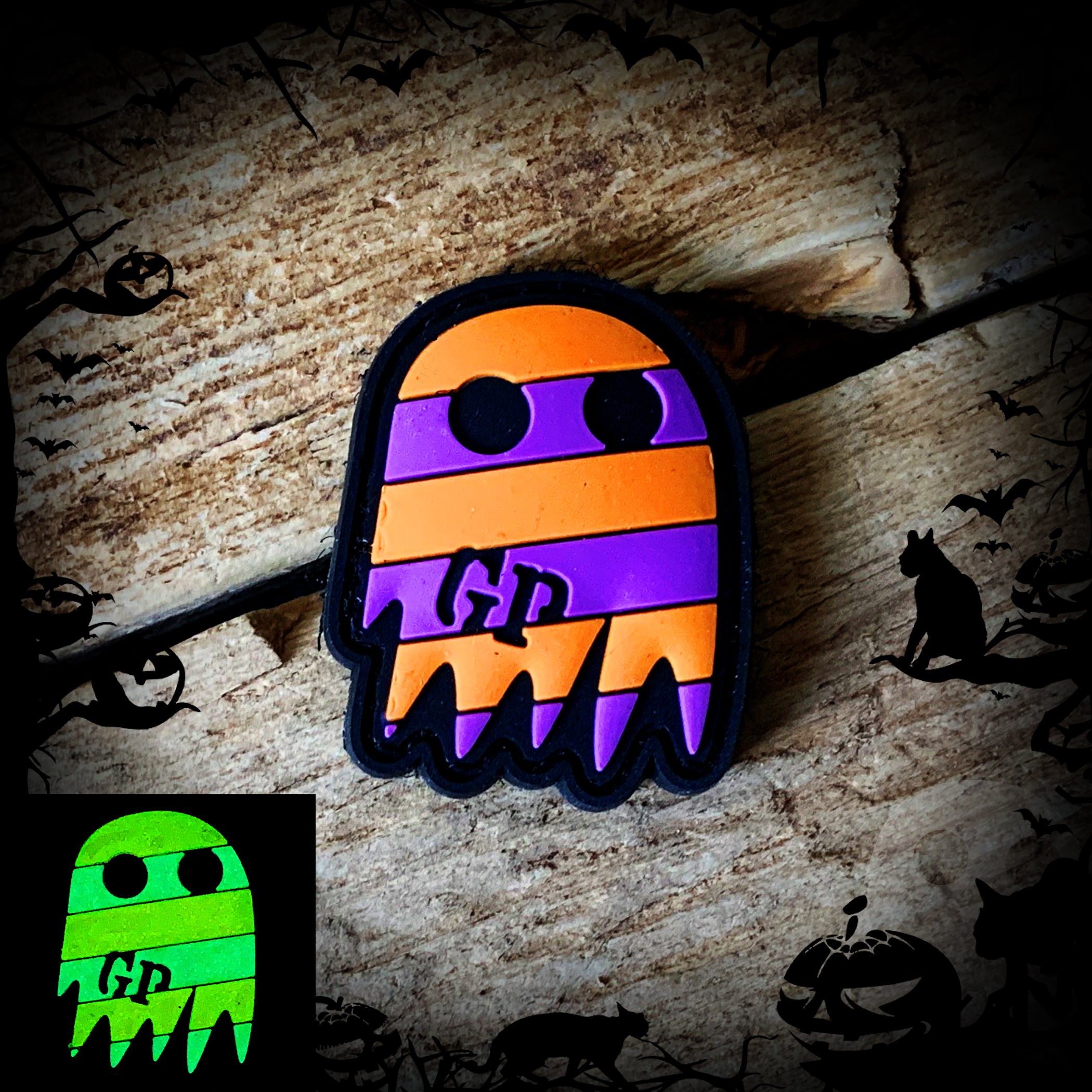 Halloween Boomer PVC Ranger Eye LIMITED - Glows in the dark!