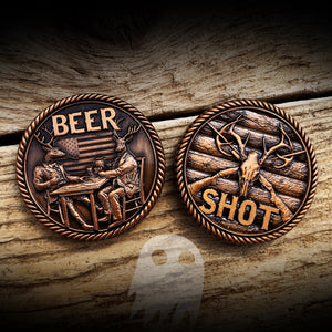 Hunter Drink Decision Coin