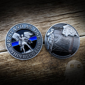 Law Enforcement Honor and Support Coin