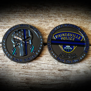 In Memory of Lt Marc Wagner - Painesville, OH Police Department Coin - Fundraiser