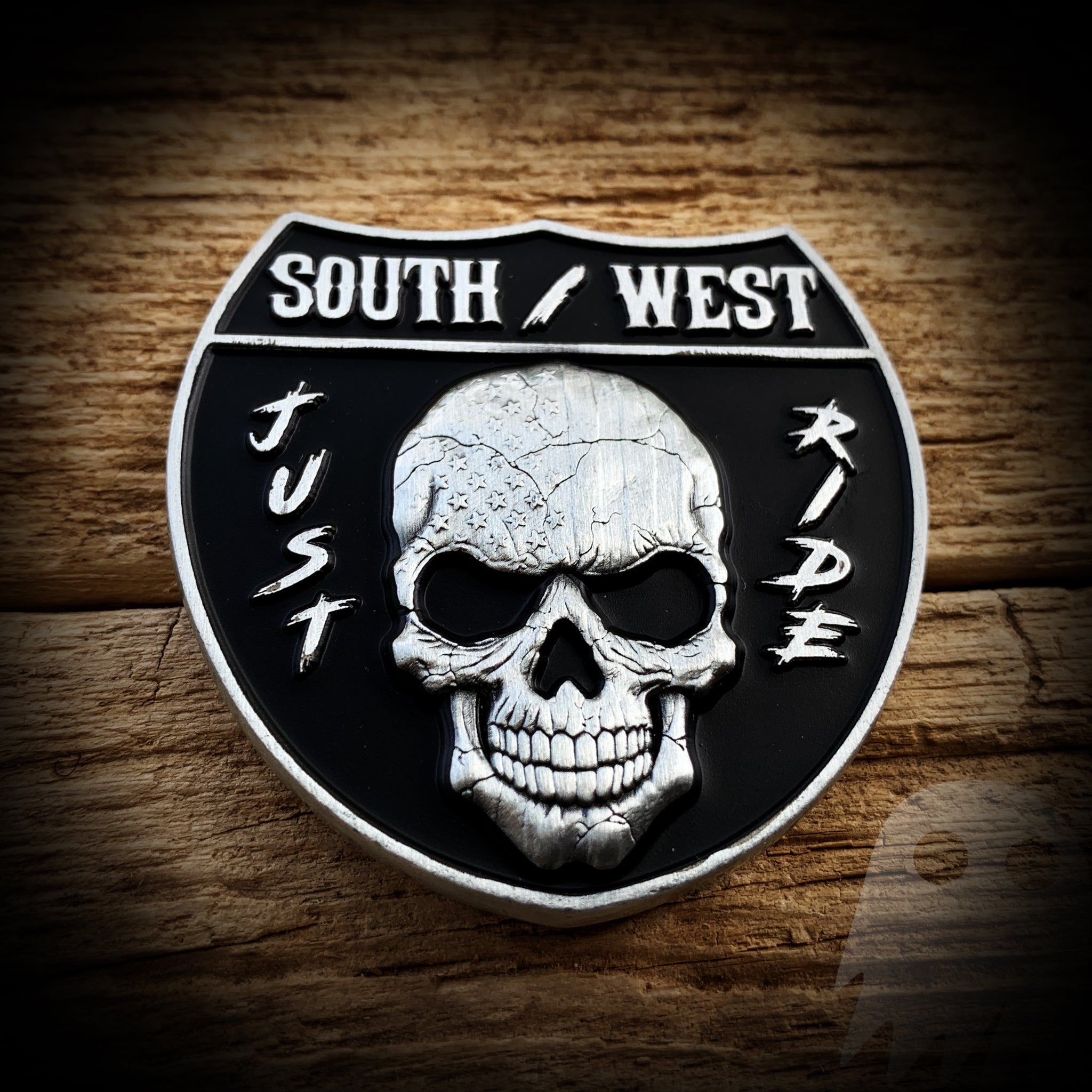 Motorcycle Ride Coin – GHOST PATCH
