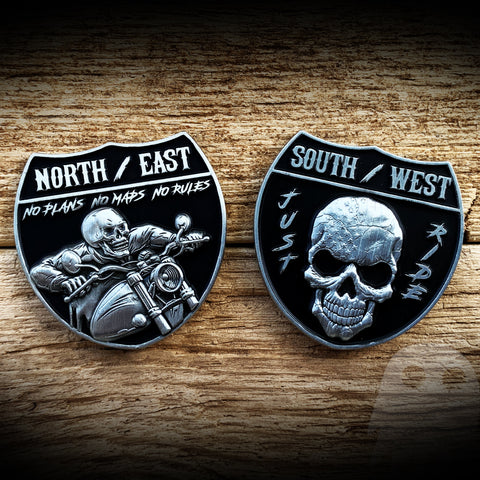 Motorcycle Ride Coin