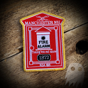 Authentic Manchester NH Fire Alarm Patch