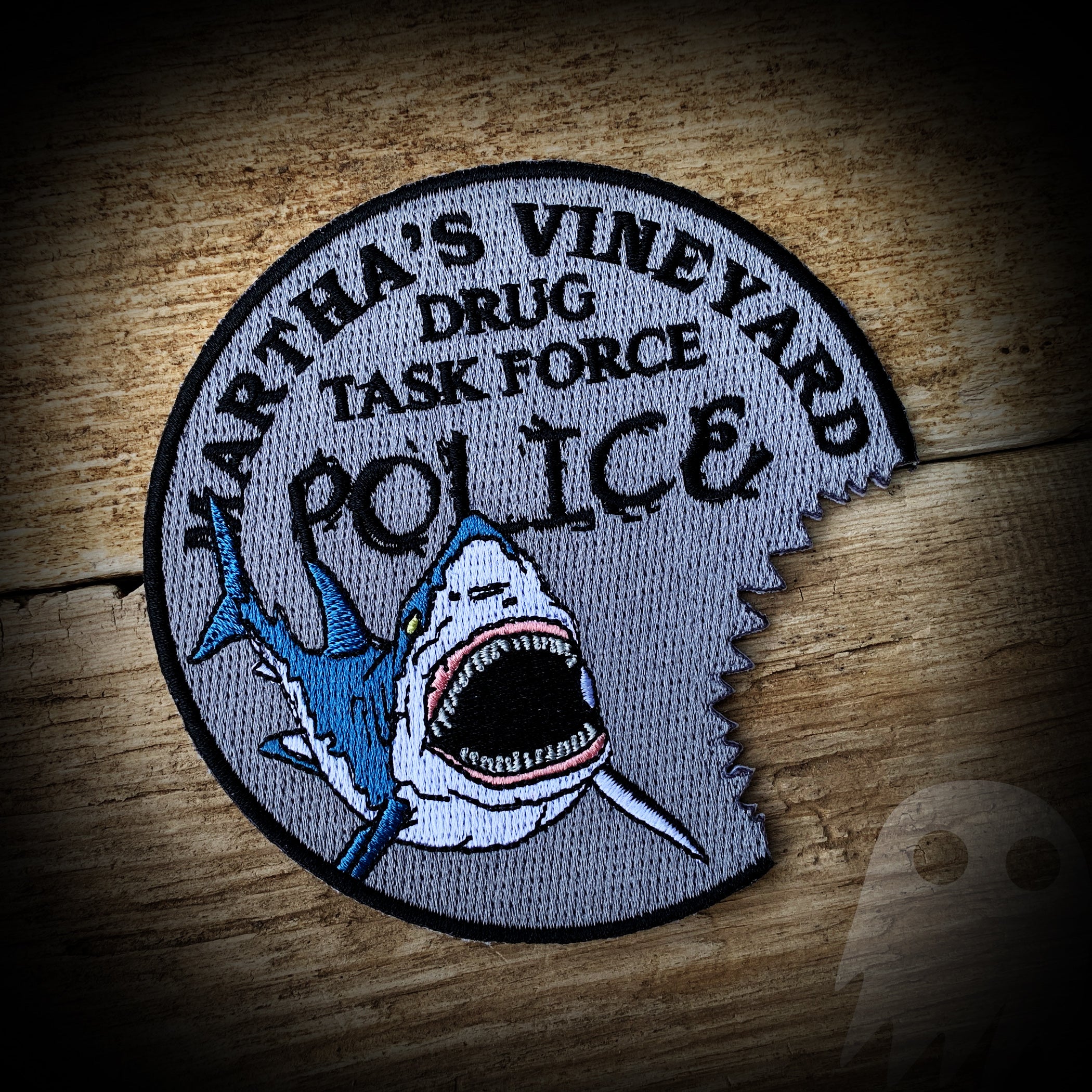 SHARK - Martha's Vineyard Drug Task Force Patch - Authentic