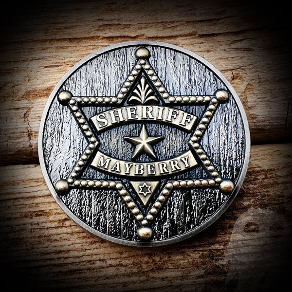 Challenge COIN - Mayberry County Sheriff's Department - The Andy Griffith Show - COIN
