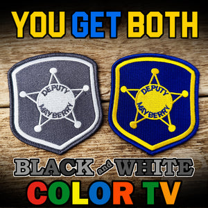 #39 Mayberry County Sheriff's Department - The Andy Griffith Show (YOU GET BOTH)