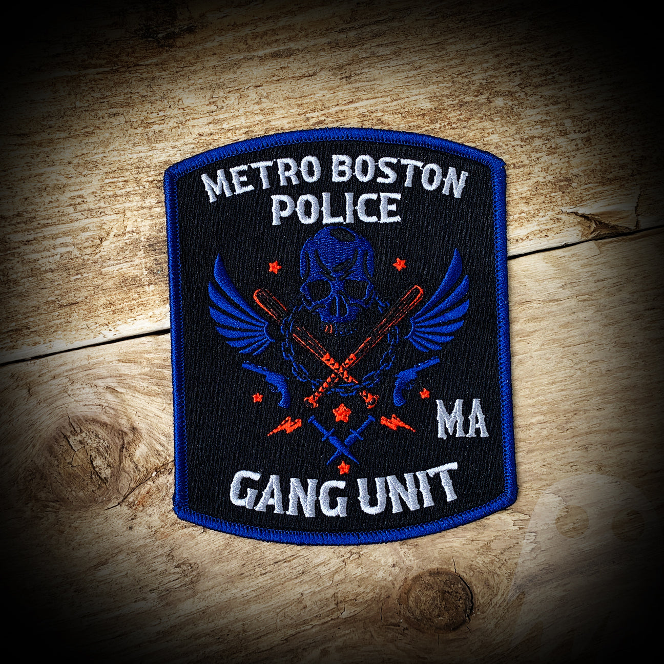 Boston Metro Police Gang Unit Patch – GHOST PATCH