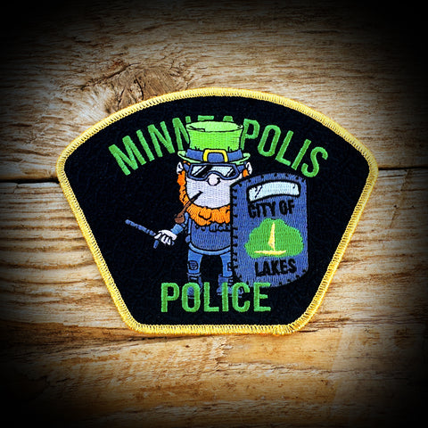 Minneapolis, MN Police Department 2023 St. Patrick's Day Patch - limited/authentic