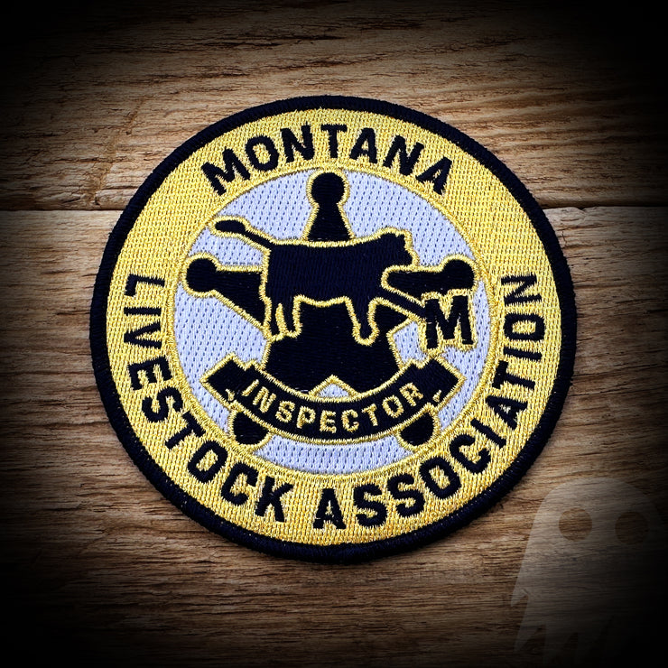 41 Montana Livestock Association Inspector Yellowstone GHOST PATCH