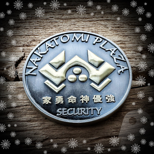 Security coin - Nakatomi Plaza Security - Sgt Al Powell Coin - Die Hard
