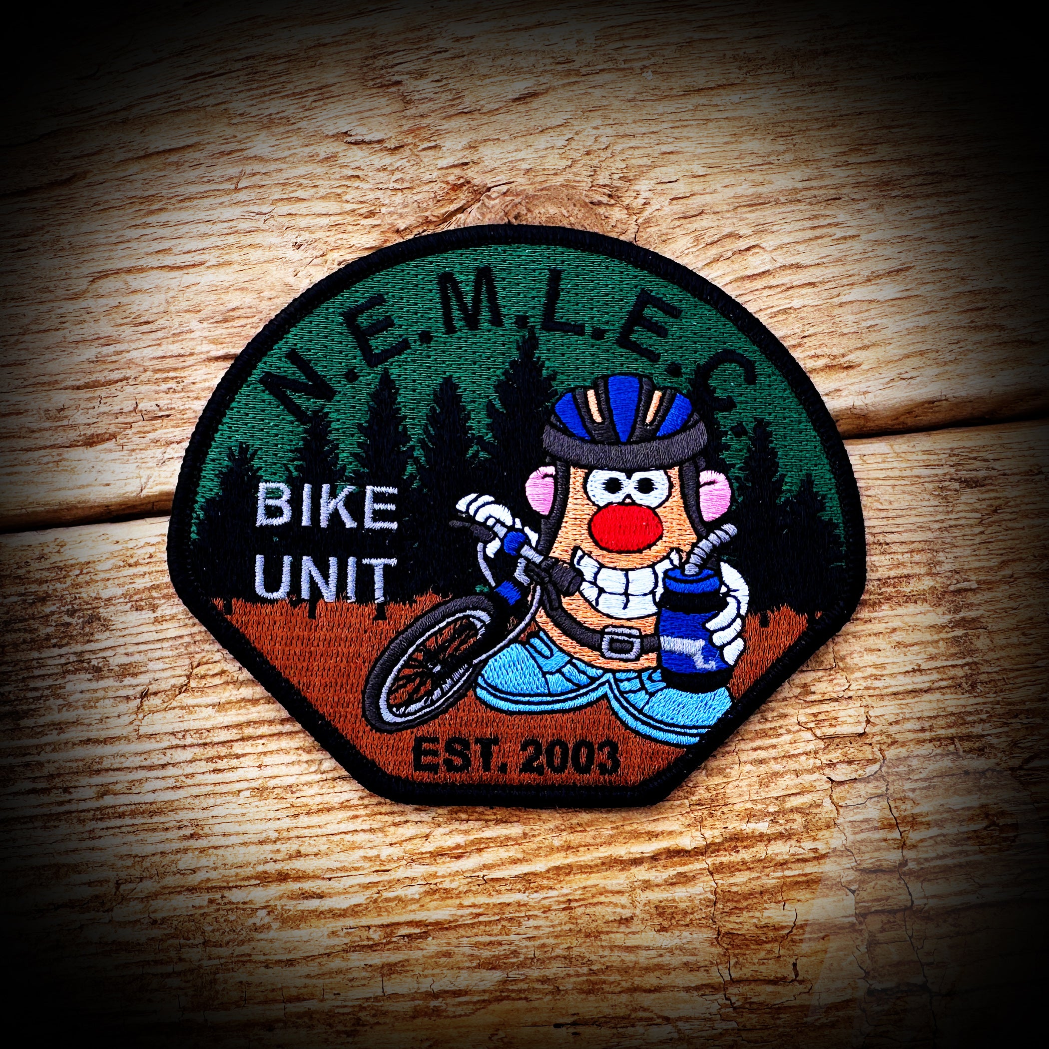 NEMLEC Bike Unit Patch - Authentic