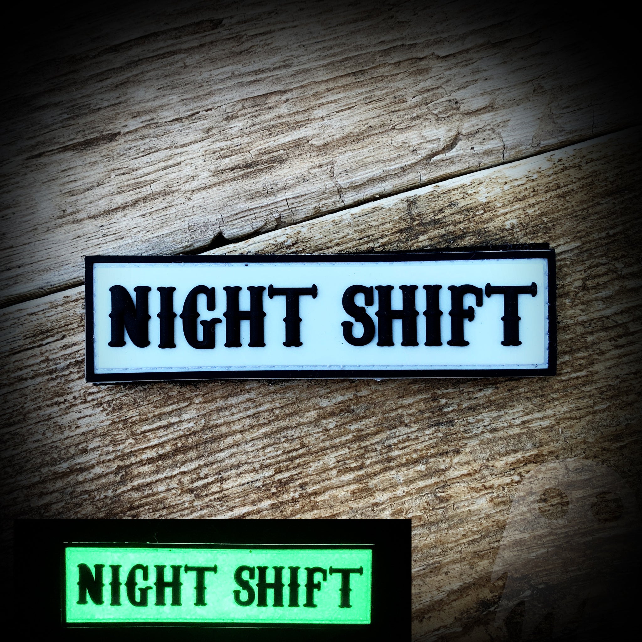 Night Shift Mc Insignia Pvc - Glow In The Dark – Ghost Patch