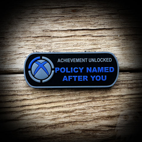 POLICY NAMED AFTER YOU - PMPM Achievement PVC PATCH