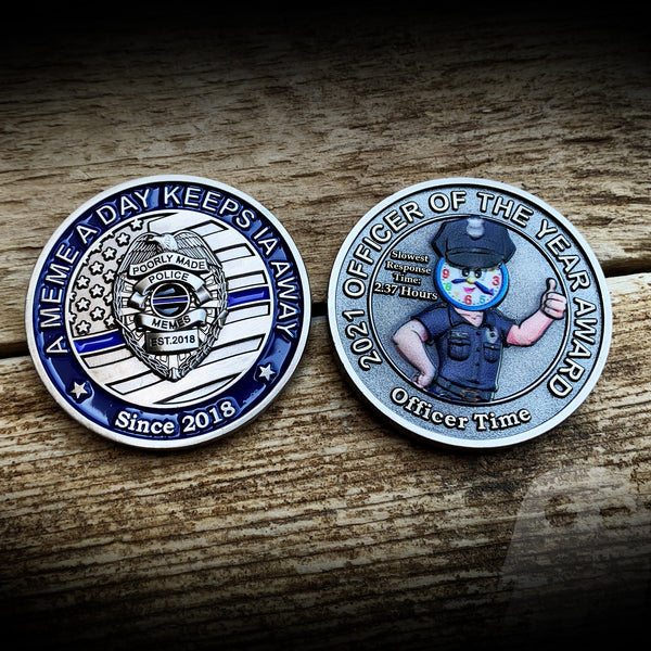 #3 Official Poorly Made Police Memes Coin #3