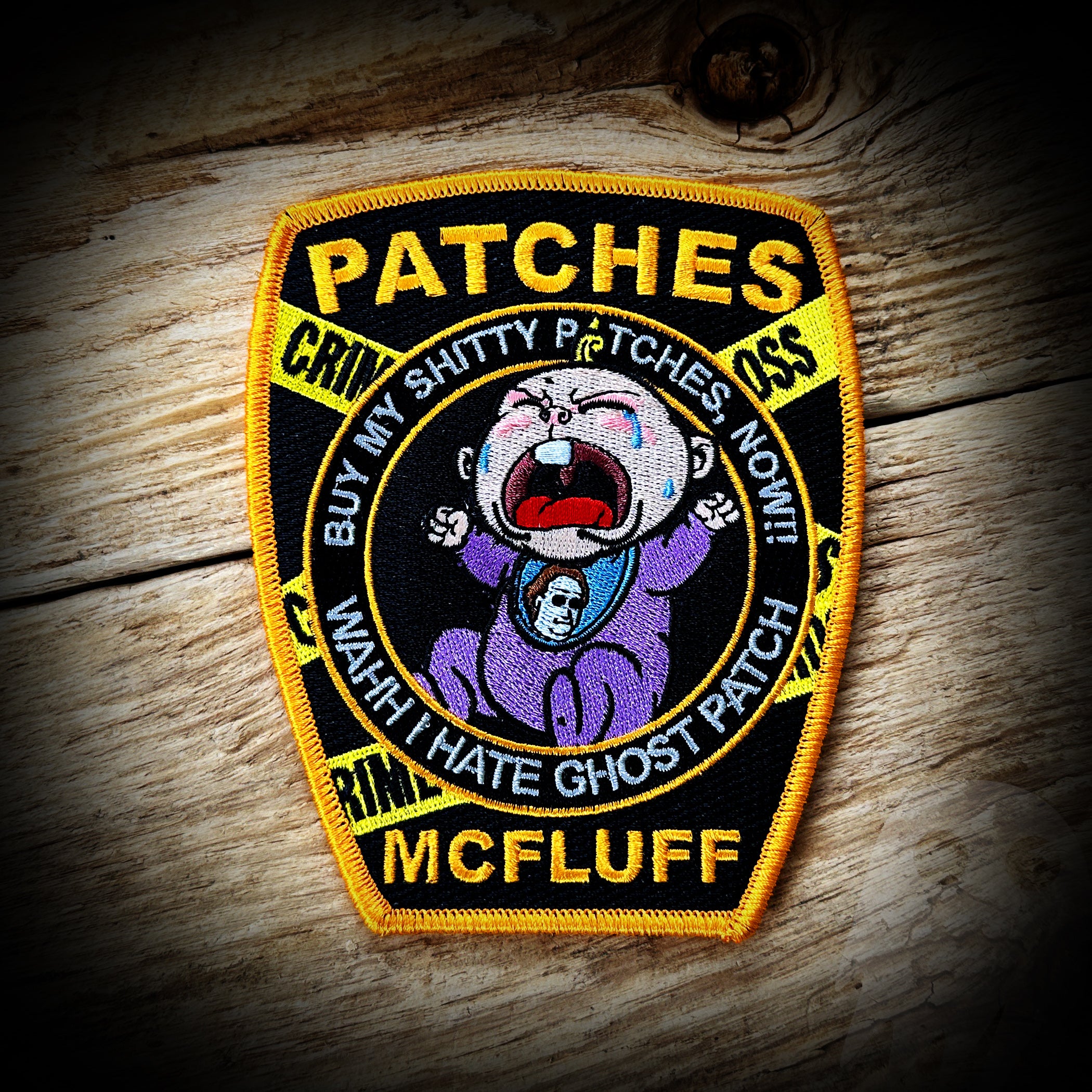 Patches McFluff Hater Patch – GHOST PATCH