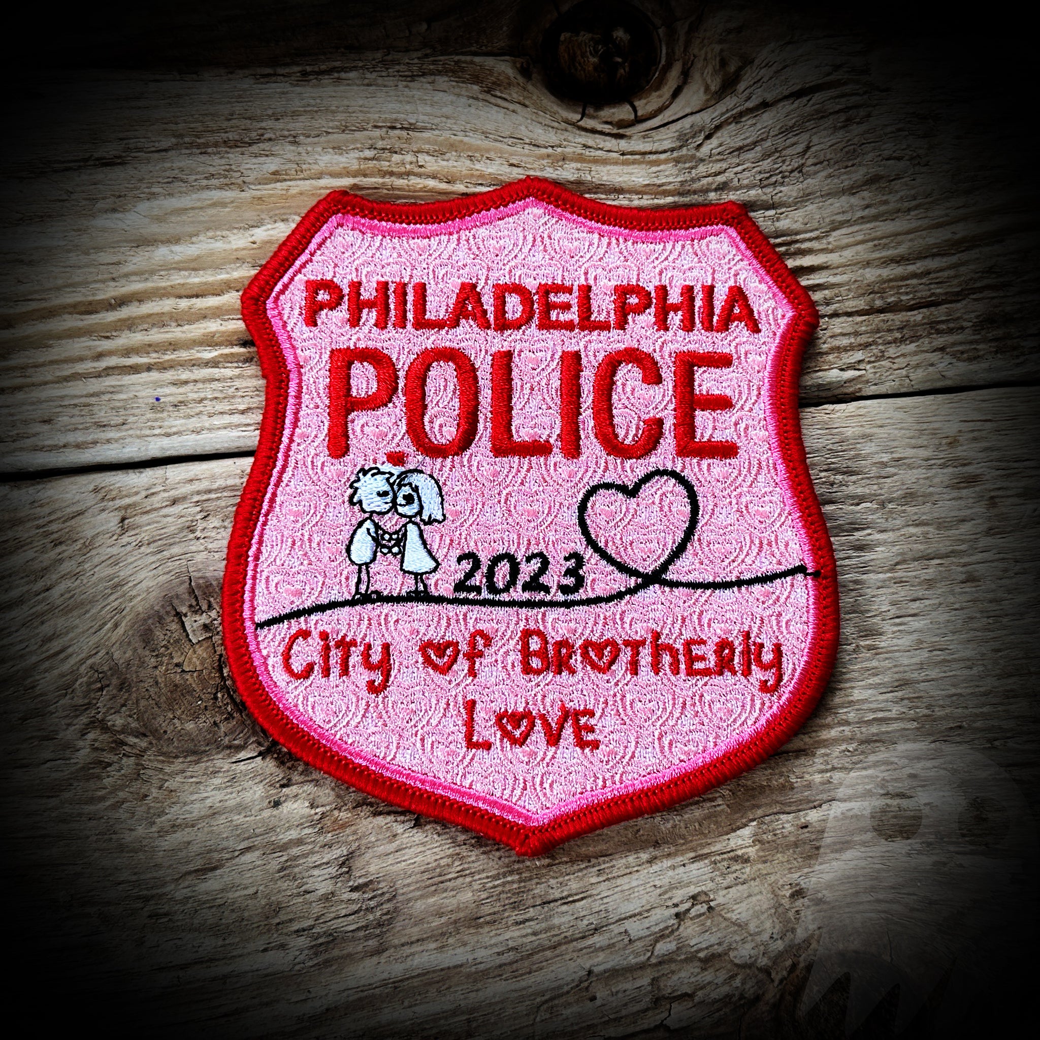 Philadelphia, PA PD Valentine's Day Patch - Authentic and limited!