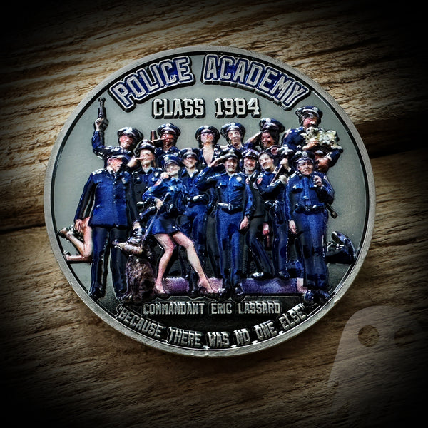 Metropolitan Police Academy Class 1984 Challenge Coin - Police Academy Movie