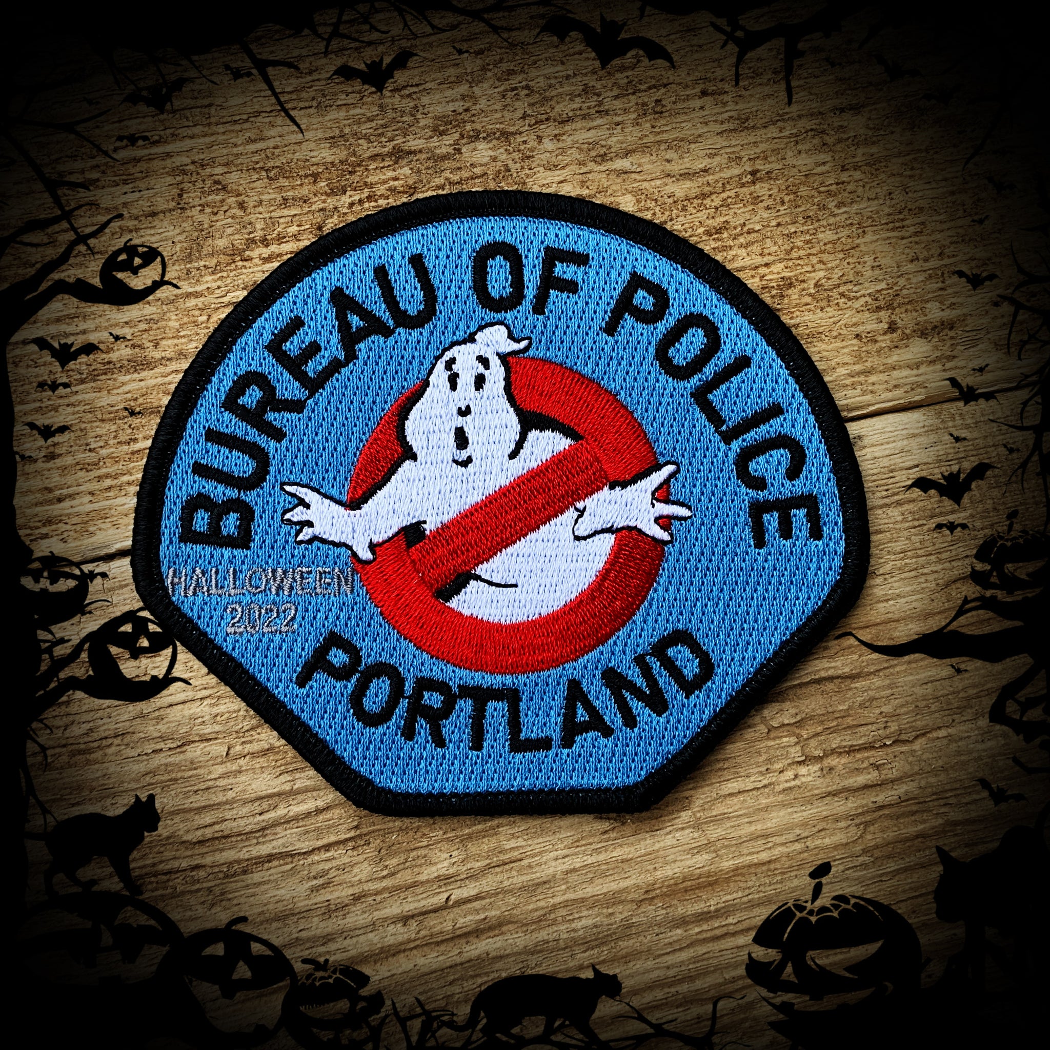 Portland Oregon Police Department 2022 Halloween Patch - LIMITED AUTHENTIC