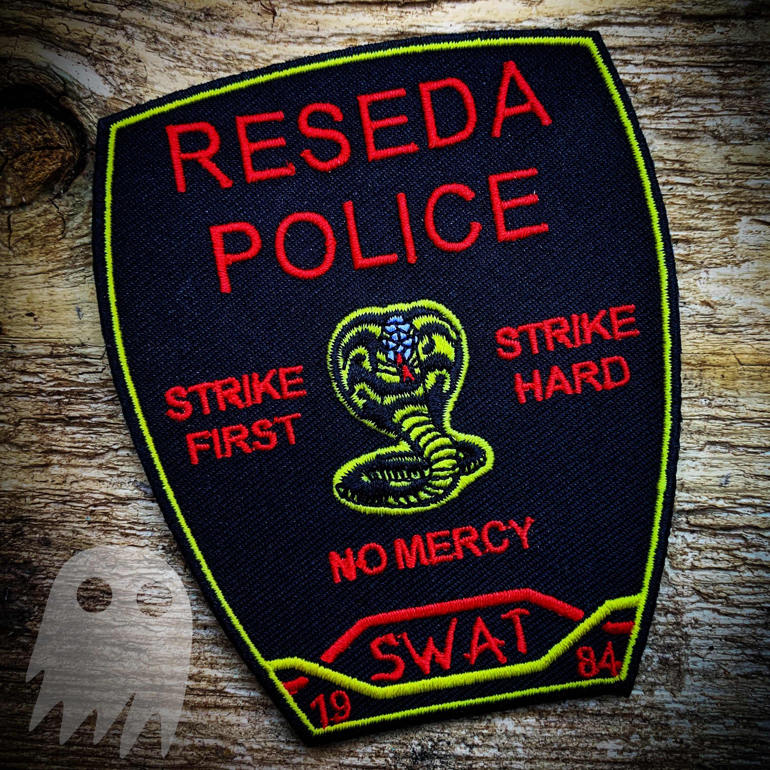 #1 Reseda Police Swat Patch- Cobra Kai