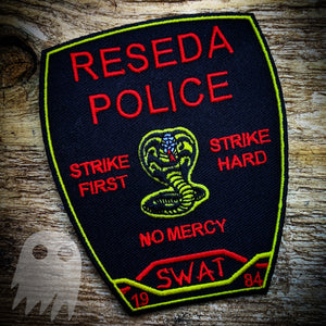 #1 Reseda Police Swat Patch- Cobra Kai