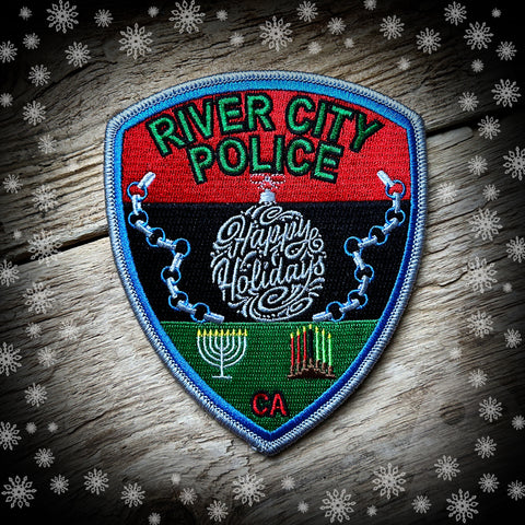 River City Police CA 2022 Holiday Patch - Limited