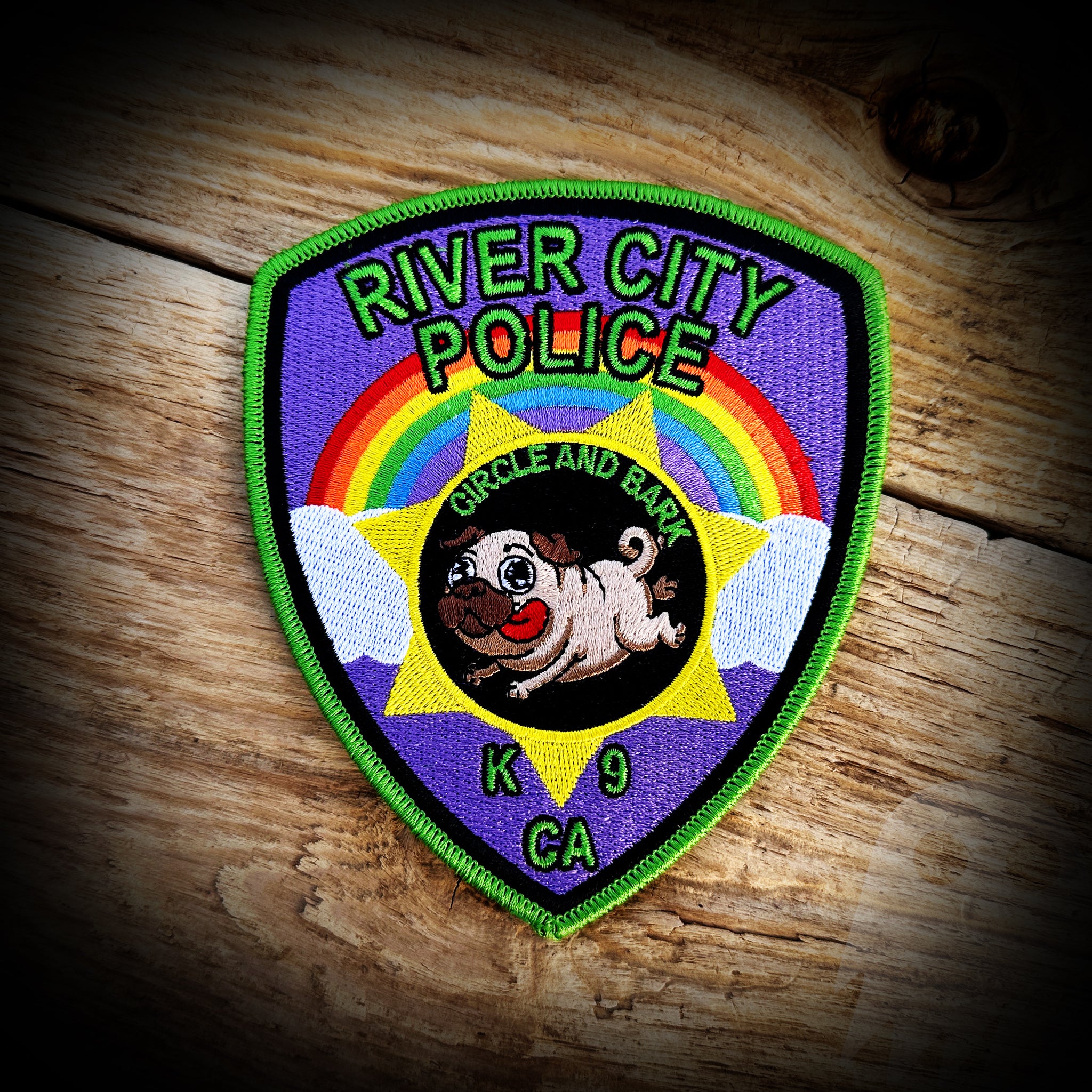 K9 - K9 River City, CA Police K9 Patch