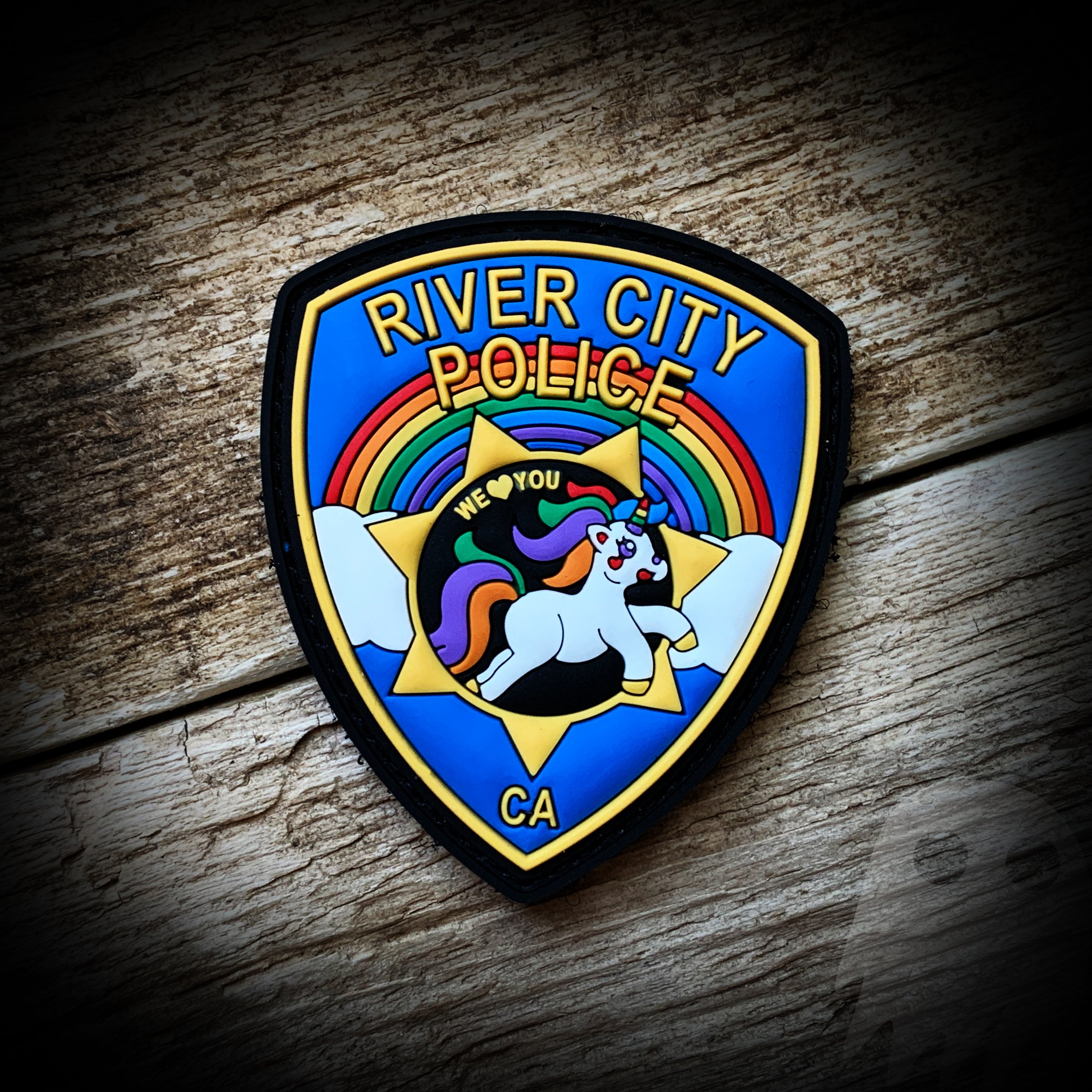 PVC - River City CA PD PVC Patch