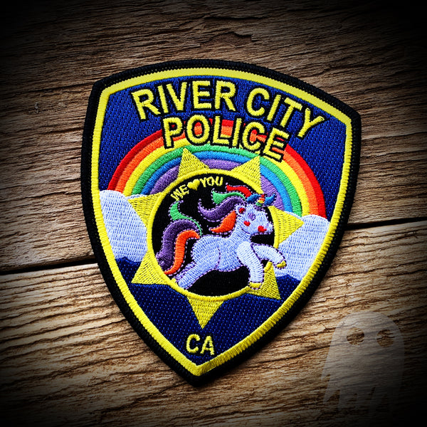 River City, CA Police Patch – GHOST PATCH