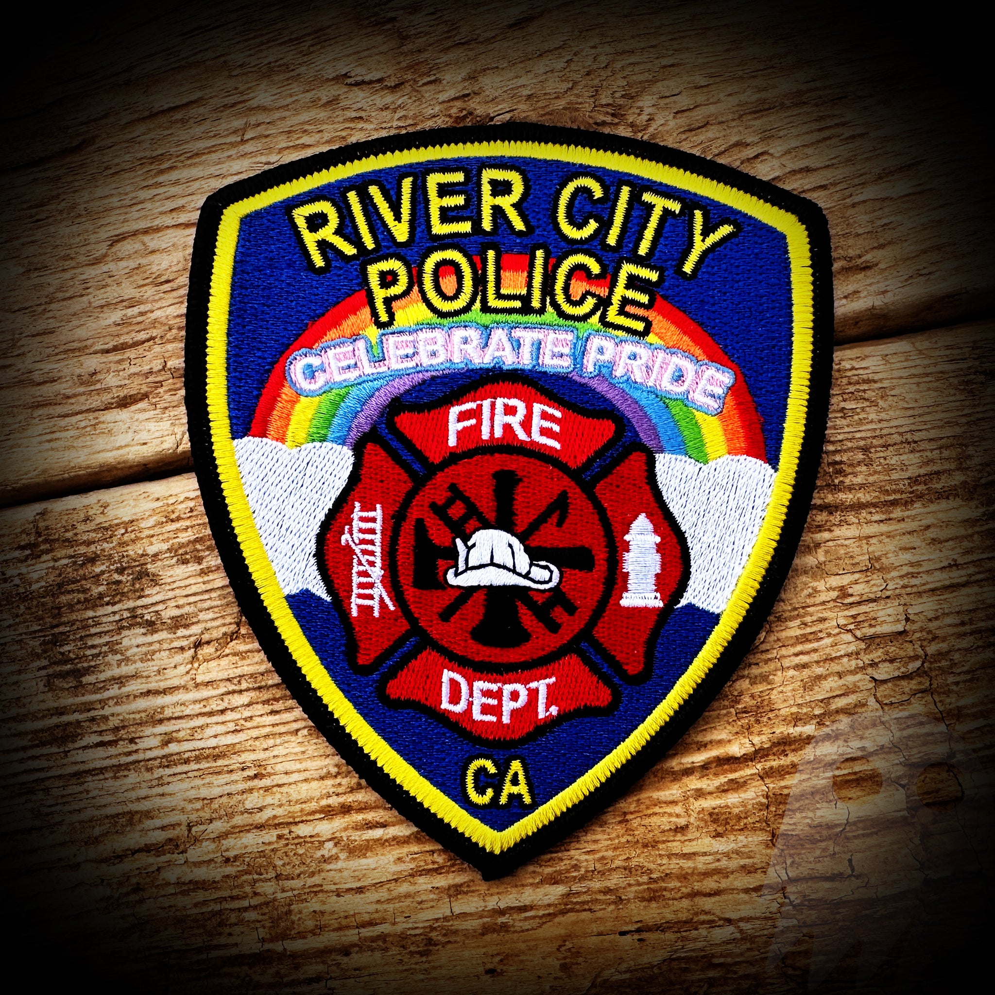 PRIDE - River City, CA Police Pride Patch – GHOST PATCH