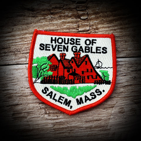 #2 Salem, MA Vintage Patch - House of Seven Gables 70's