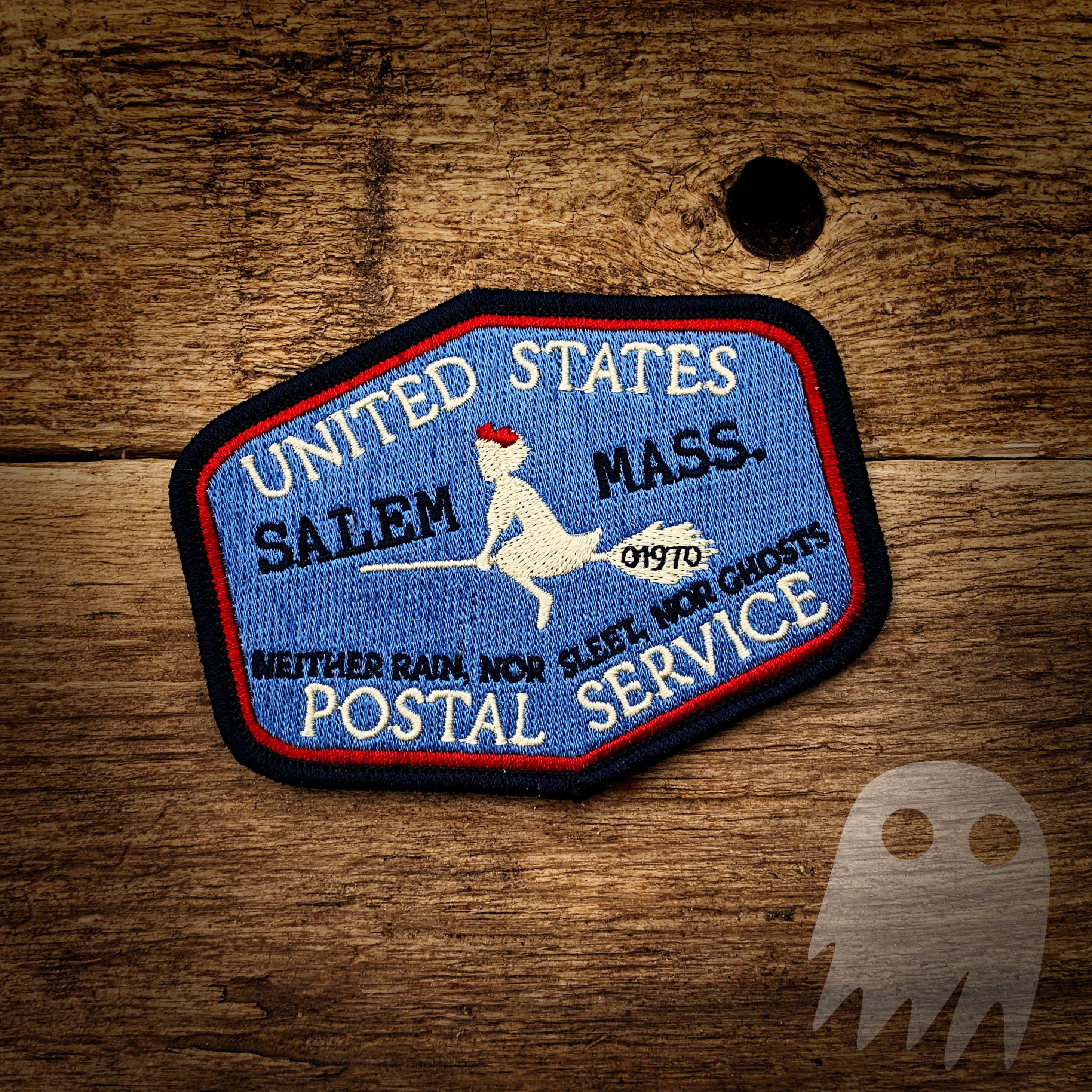 SALEM MASSACHUSETTS KIKI POSTAL PATCH