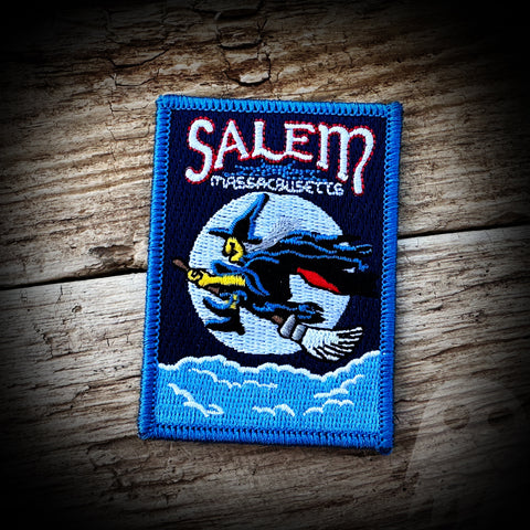 #5 Salem, MA Vintage Patch - Tourist Patch 80's
