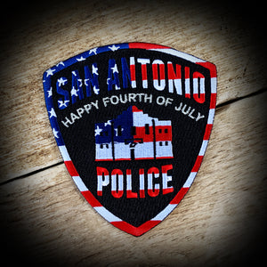 San Antonio, TX PD Fouth of July Patch - Authentic