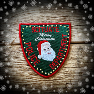 Scituate, RI Police Department - 2022 Christmas Patch - Authentic