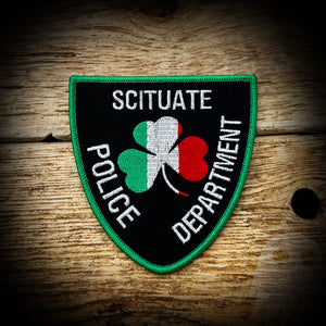 Scituate, RI Police Department 2023 St. Patrick's/St. Joseph's Day Patch - LIMITED AUTHENTIC