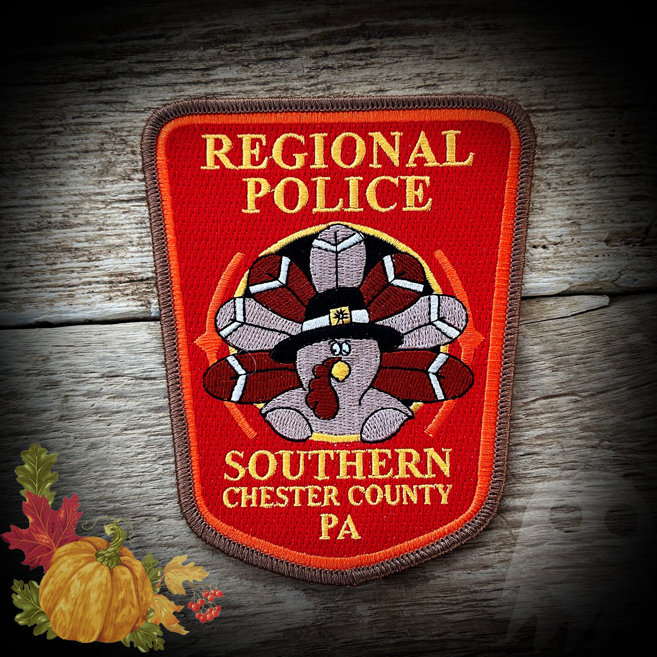 Southern Chester Count PA Regional Police Thanksgiving Patch