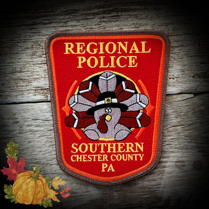 Southern Chester Count PA Regional Police - 2022 THANKSGIVING - Authentic