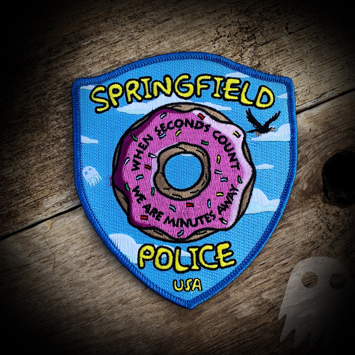Simpson Springfield Pd #6 Springfield Police - The Simpsons – GHOST PATCH