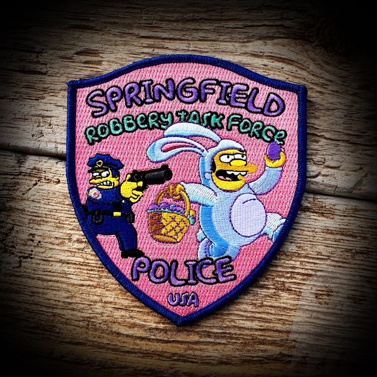 Simpson Springfield Pd EASTER #38 Springfield Police Robbery Task Force - The Simpsons - EAST ...
