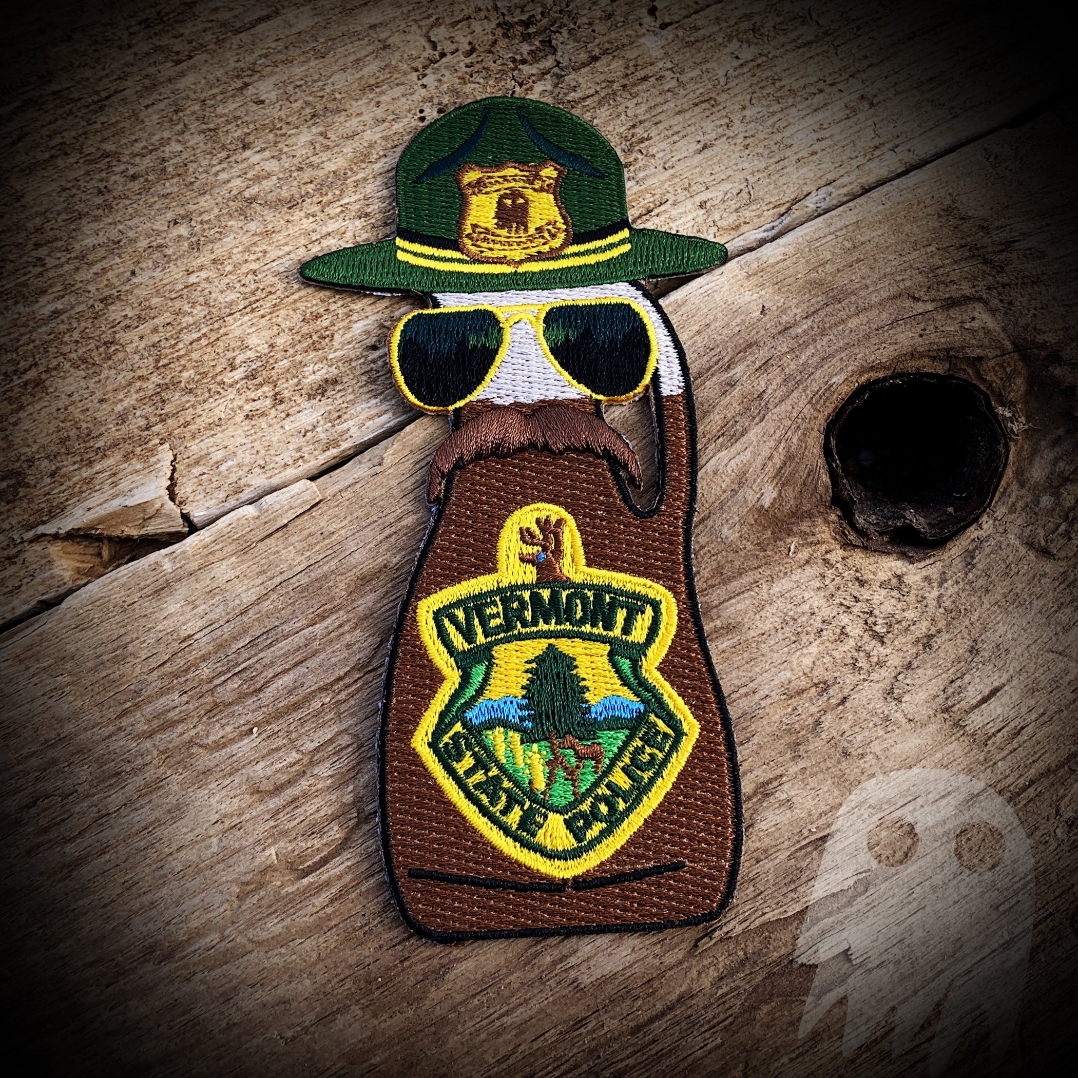 thumbnail image 2 of Vermont State Police Full Size Collectible Patch – New, Official-Style Embroidered Badge 2 of 5