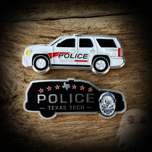 Texas Tech Police Department Coin - Authentic