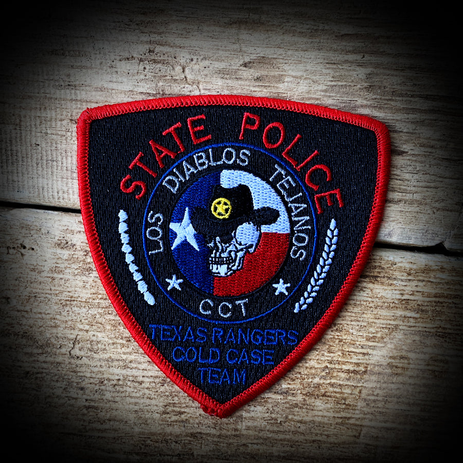 Texas Ranger Pach Texas Rangers Cold Case Team Patch - Authentic - LIMITED INDIVIDUALLY ...
